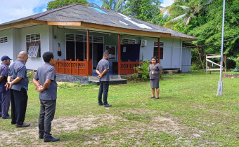Rutinitas Apel Senin Pagi  Bawaslu Kabupaten Supiori, Senin (11/09/2023)