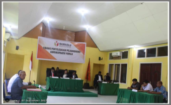 Sidang Penanganan Pelanggaran Administratif Pemilu 2024