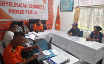 Bawaslu Supiori, Terima Permohonan Sengketa Proses Pemilu 2024 Dari Partai Nasdem