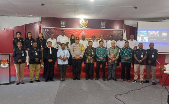 BAWASLU AWASI PELANTIKAN PPD PSU PILGUB PAPUA